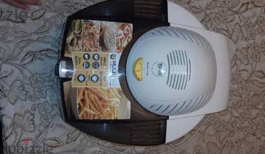 قلايه ديلونجي | Air Frier 1700 لتر اكبر حجم و شوليه فوق  و تحط