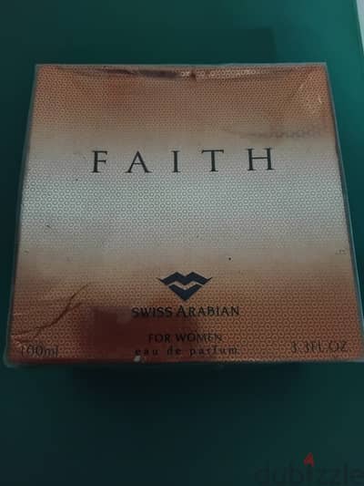 FAITH 100ML swissarabian perfume بيرفيوم حريمي