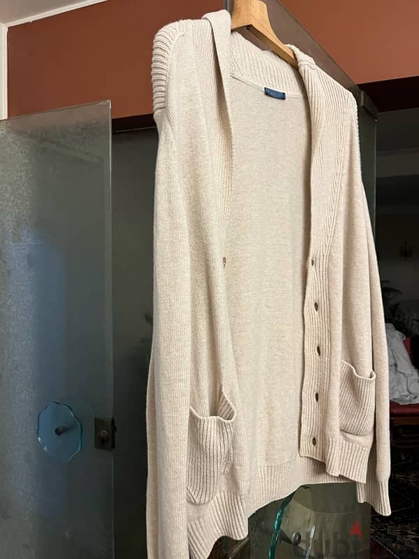 New Concrete Beige Cardigan 2