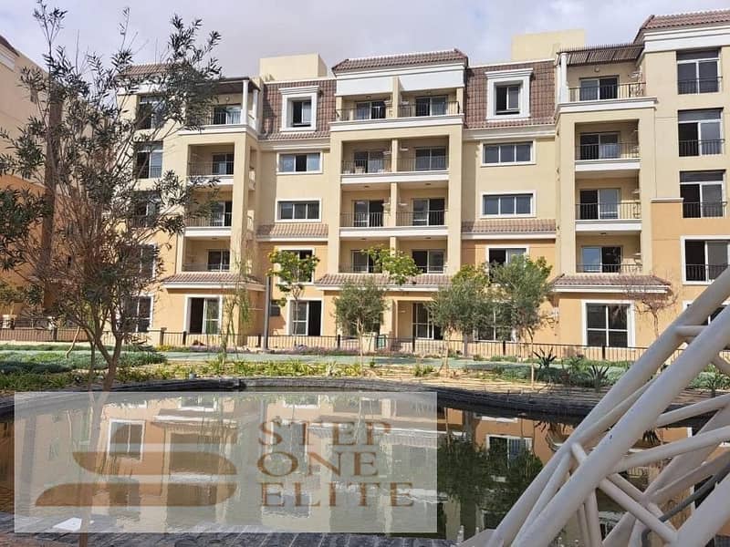 Apartment with private garden for sale in Sarai Compound, New Cairo, at a very special price 0