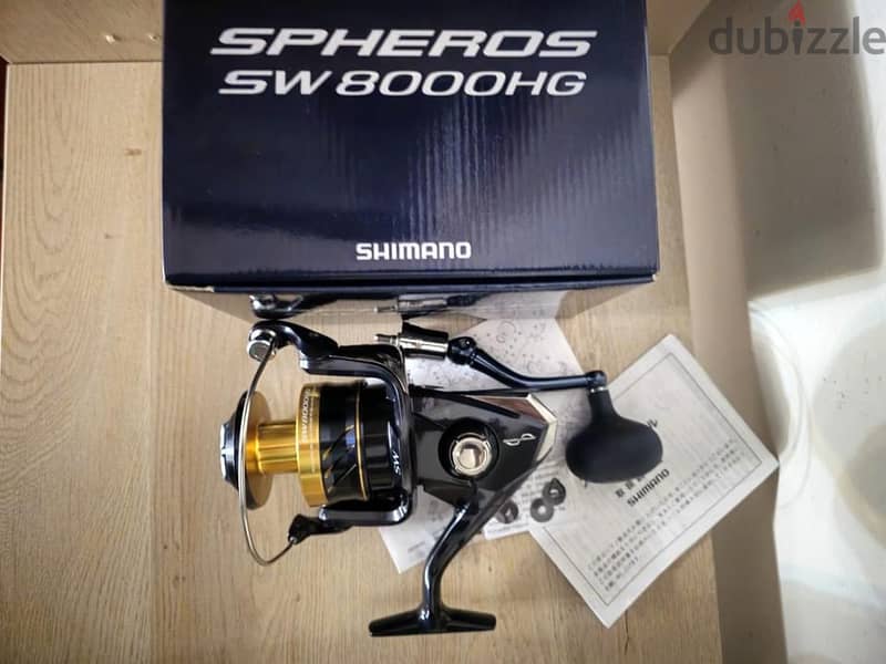 Shimano SPHEROS SW 8000 hg 6