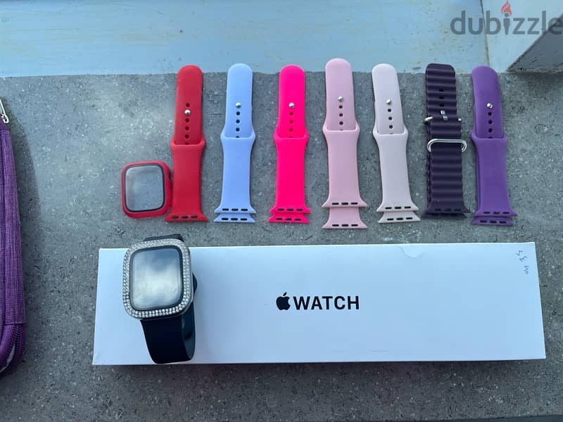 apple smart watch series se 10 (40mm) night blue 6