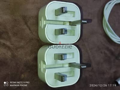 شواحن ووصلات ايفون اوريجنال تايب سي 20w 18w