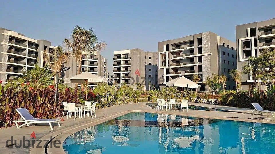 **For Sale**: 2-bedroom apartment in Creek Town Compound, First Settlement, New Cairo, next to Swan Lake by Hassan Allam. 0