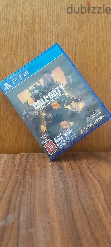 Call of duty Black OPS 4 PS4 بسعر مميز