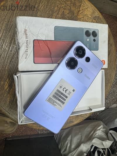 Redmi Note 13 Pro dual sim 256/8G Blue جديد