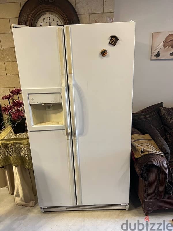 General Electric Refrigerator and Freezer 1