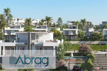 For sale, a townhouse villa, 5% down payment, 8-year installments, New Sheikh Zayed Dunes V Levels