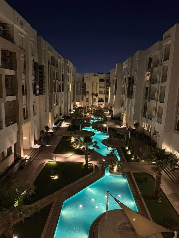 For Sale 147 sqm fully finished apartment with air conditioning and kitchen in Valore Compound Sheraton, near City Centre Almaza. 0