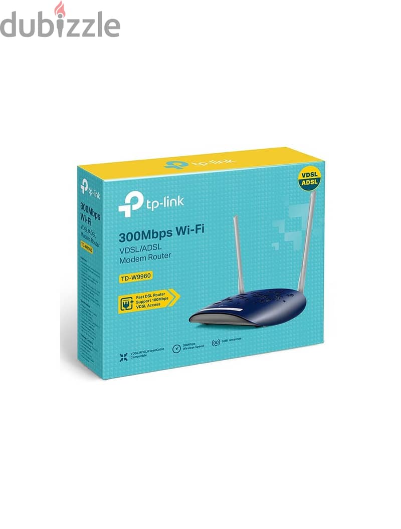 راوتر تي بي لينك المميز VDSL للتحكم في سرعة الانترنت TP-Link TD-W9960 1