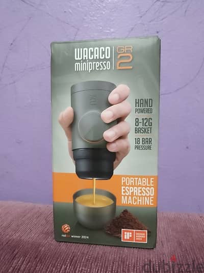 ماكينة اسبريسو مينى بريسو جديدة Wacaco Minipresso GR2 - New