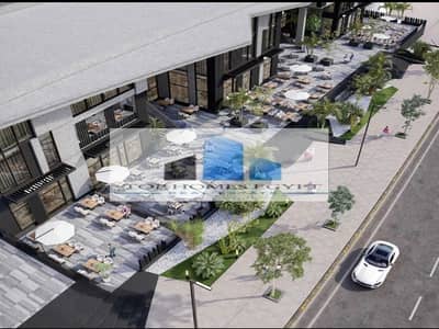 Commercail Shop for rent 106 sqm on the facade with a prime spot in Al Narges - 5th Settlement