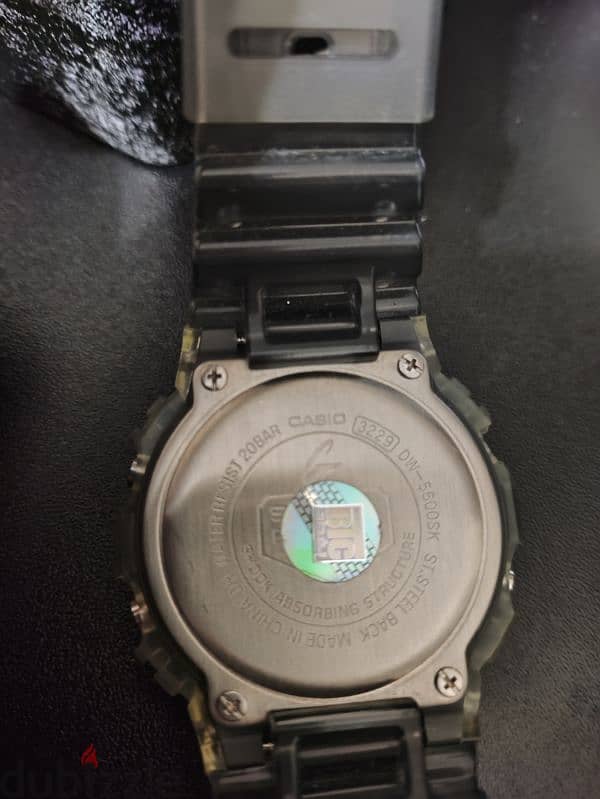 ساعة Casio G-shock DW-5600SK-1DR 2