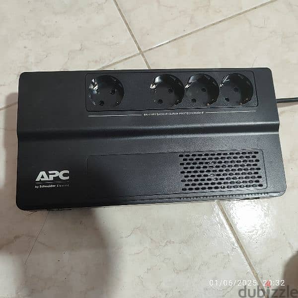 APC UPS 500VA new battery يو بى إس ٥٠٠ فولت أمبير بطارية جديدة 2