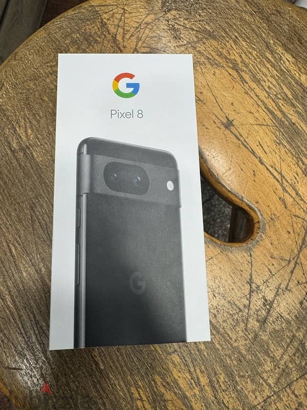 Google Pixel 8 5G 128G Black جديد متبرشم 0