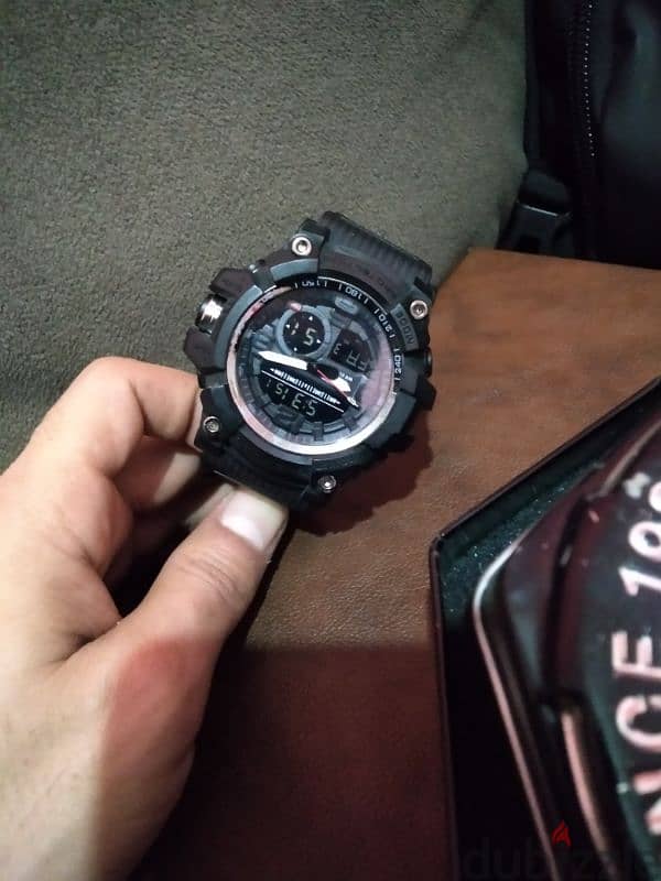 G Shock     جي شوك ياباني مزدوجة 1