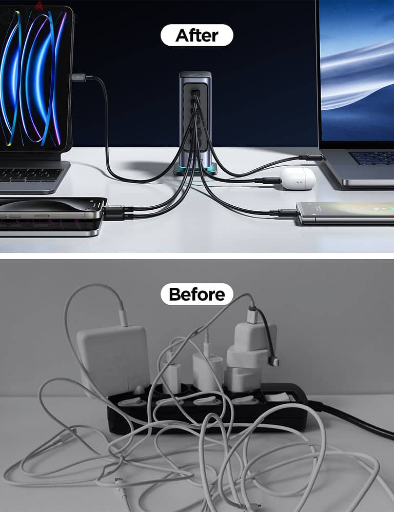 Joyroom Charging Hub Station JR-TCM02 65W Multi-port Charger 2