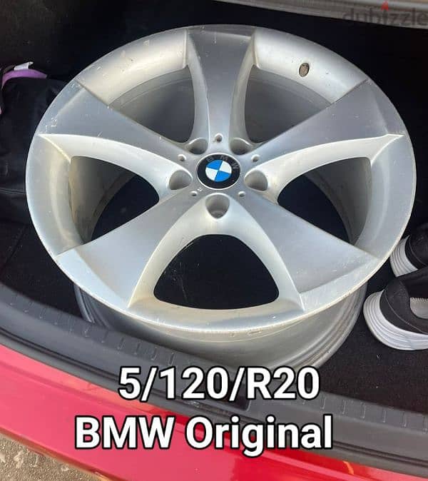 طقم جنوط bmw مقاس 20 استيراد 0