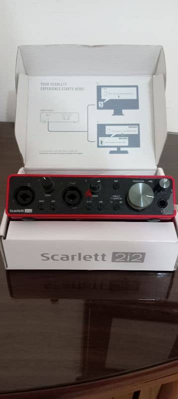 Scarlett 2i2 3rd gen box sticker 0