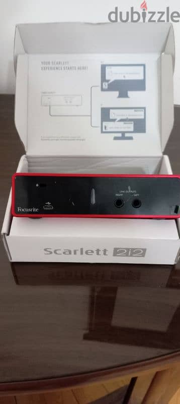 Scarlett 2i2 3rd gen box sticker 1