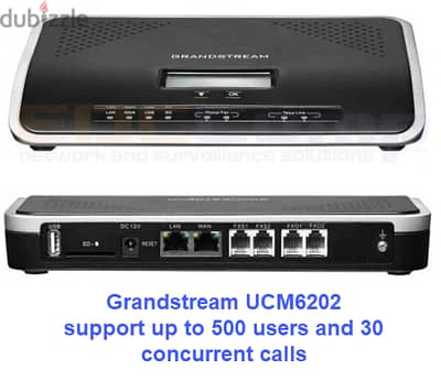 GrandStream PBX   & Sangoma FXO سانجوما