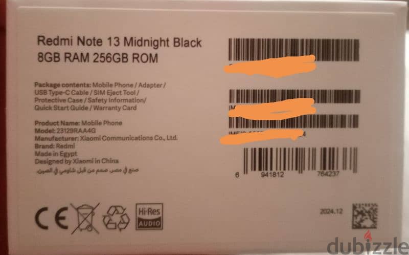 Redmi note 13 4G NFC 2