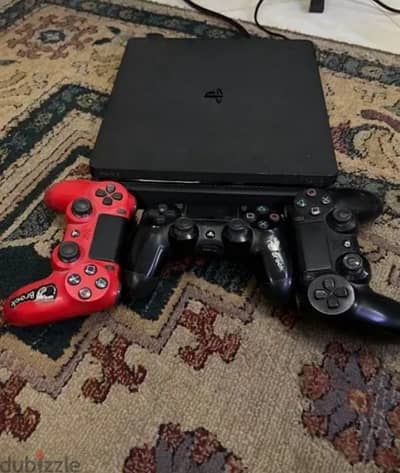 ps4 slim 3درعات اصلين