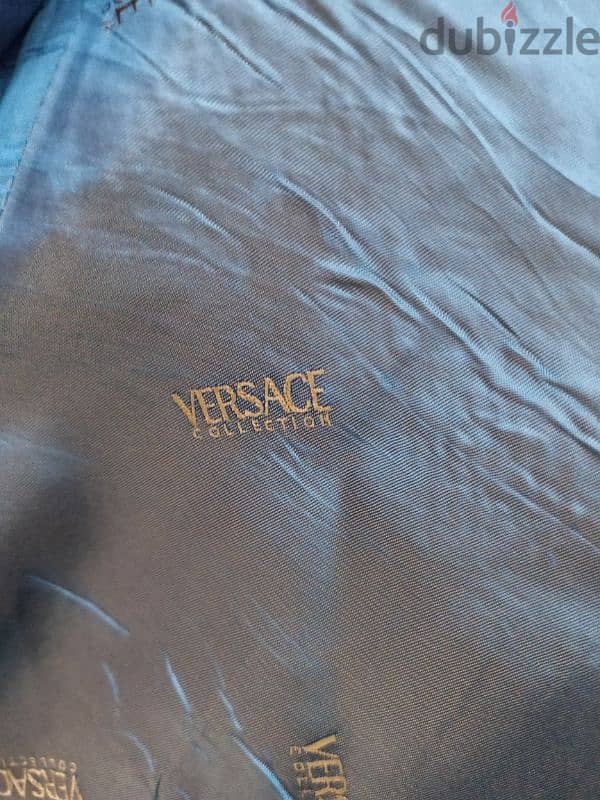 بليزر رجالي مركة versace اوريجنل صناعة ايطالي، مقاس 48 2