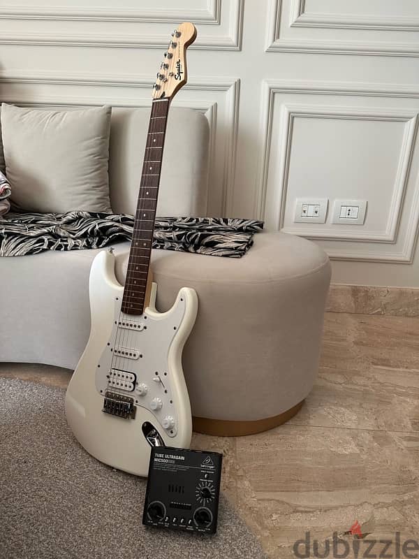 Fender Squier Stratocaster جيتار كهربائي - فيندر سكواير ستراتوكاستر 10