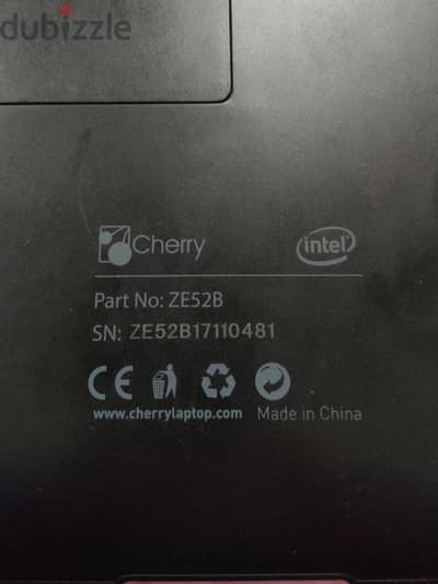 cherry laptop ze52b