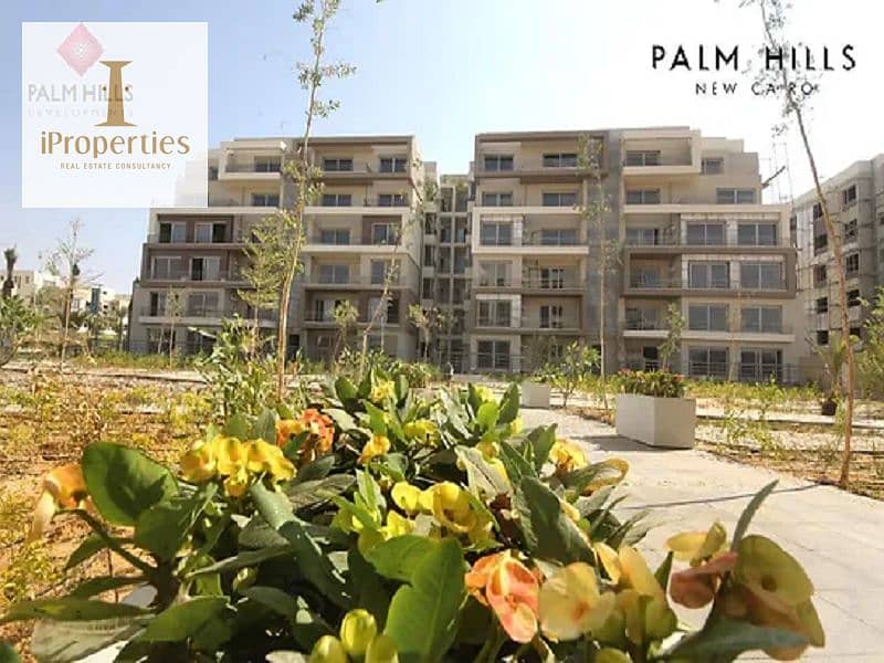 LUXURY APARTMENT IN PALM HILLS IN THE HEART OF NEW CAIRO SEMI FINISHED 0