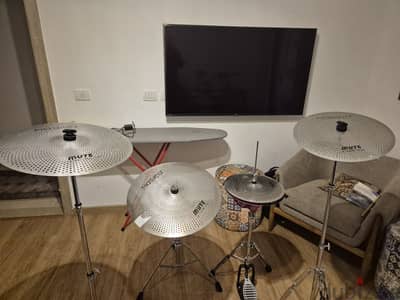 Mosico Mute low volume cymbal set