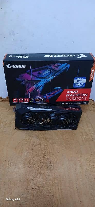 Amd rx 6800xt aourous  master 16gb