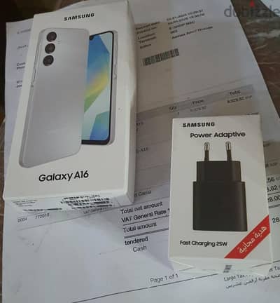 Samsung A16 8g ram 256gb + 25w original charger