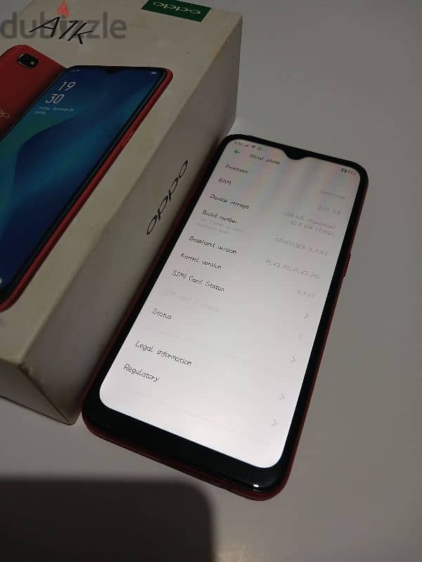 جهاز Oppo a1k بحالة ممتازة 0