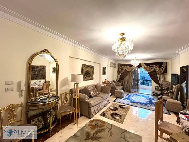 Furnished apartment for rent in Retaj Compound, Al Jazeera Street, close to the southern 90th in the Fifth Settlement 0