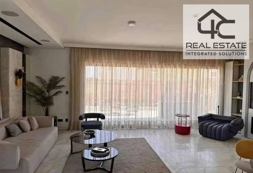 Ready to move villa town house middle 246 m 3 bedrooms in Al Marasem Fifth Settlement 0