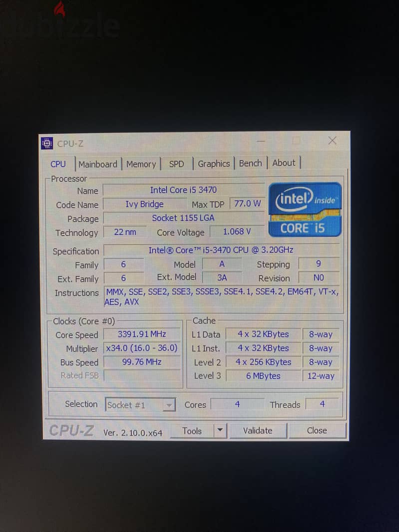 i5-3470 + GTX 1060 تجميعه جيمينج 3