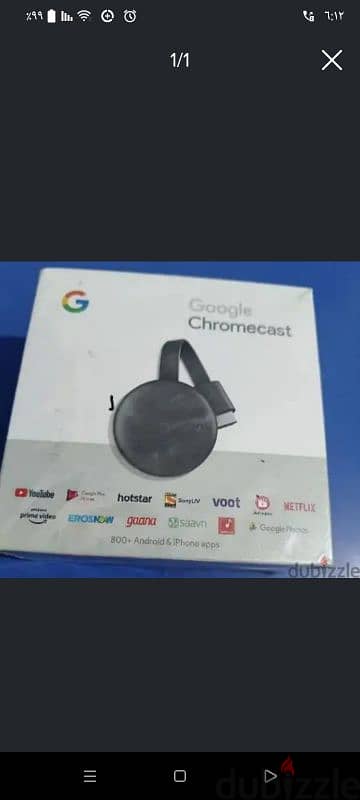 google chrome cast