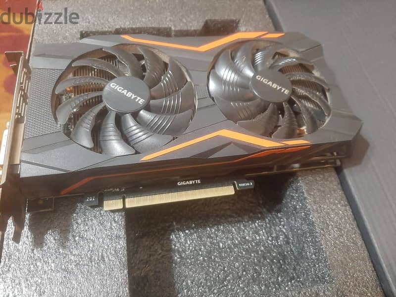 Gigabyte GTX 1050 TI 4G gaming Edition OC 0