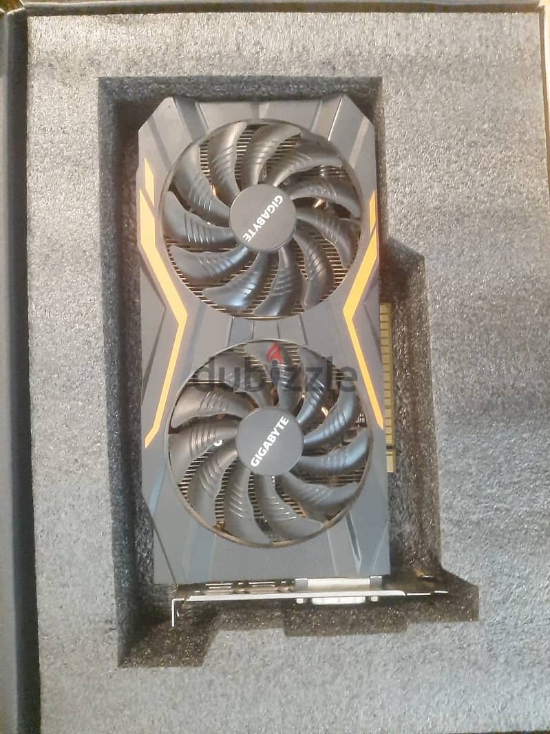 Gigabyte GTX 1050 TI 4G gaming Edition OC 1