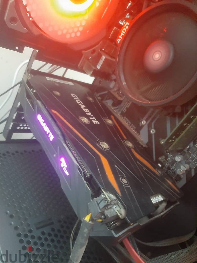 Gigabyte GTX 1050 TI 4G gaming Edition OC 6