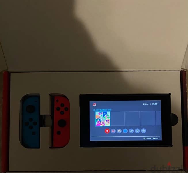 Nintendo Switch V2+just dance 2021+pro controller+memory card 512GB 1