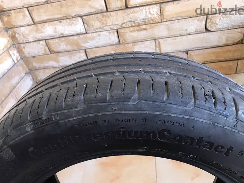 كاوتش continental مقاس 215/60 R17 7