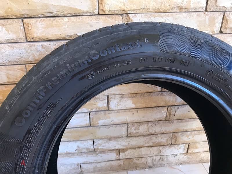 كاوتش continental مقاس 215/60 R17 9