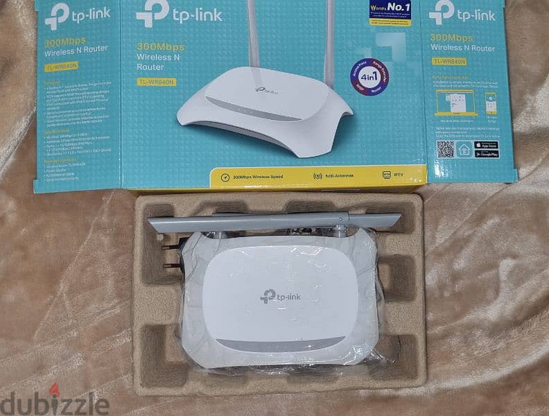 راوتر واى فاى Acess point . . tp link 300Mbps Wireless N Router 4