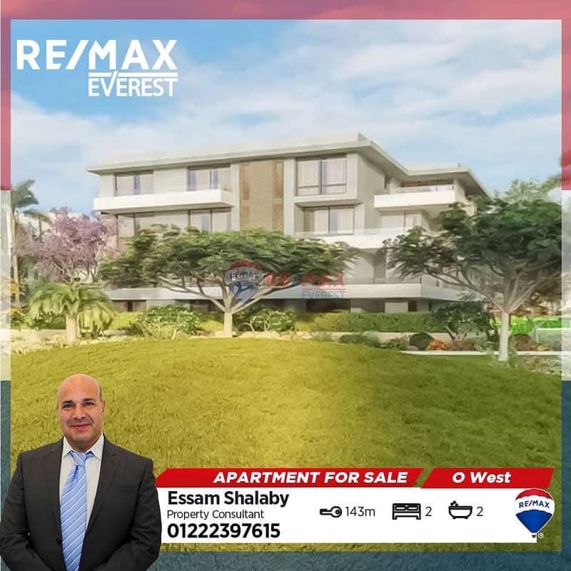 Ready To Move Resale Finished Apartment With Installments In O West Tulwa - 6th Of October 0