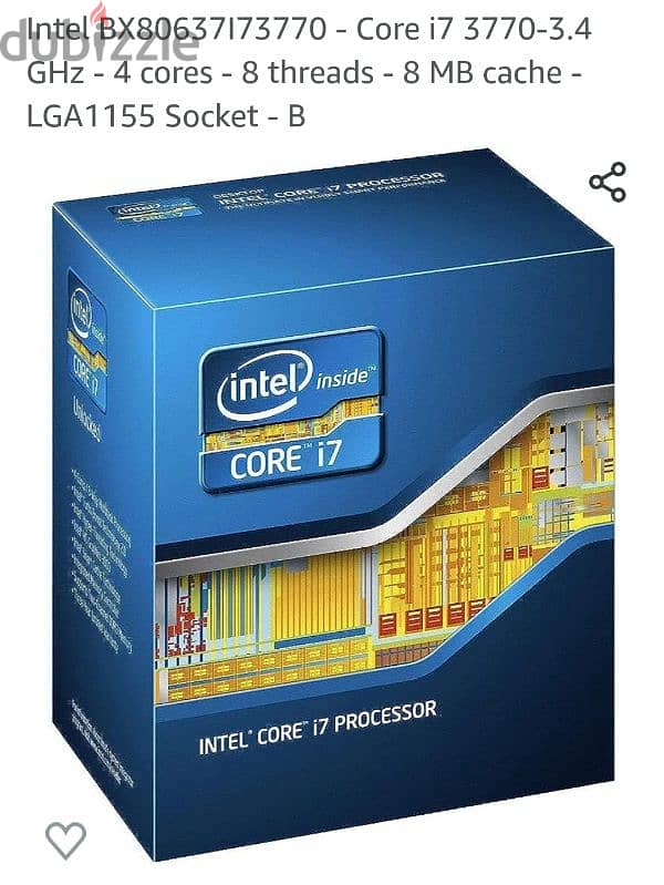 i7 3770 4 core 8 thread ram 2*8 1600 GTX 760 2gb اقوى من GTX 750 ti2gb 10