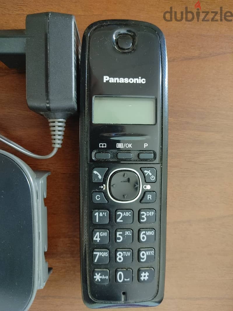 Panasonic wireless phone تلفون باناسونيك لاسلكي ارضي 1