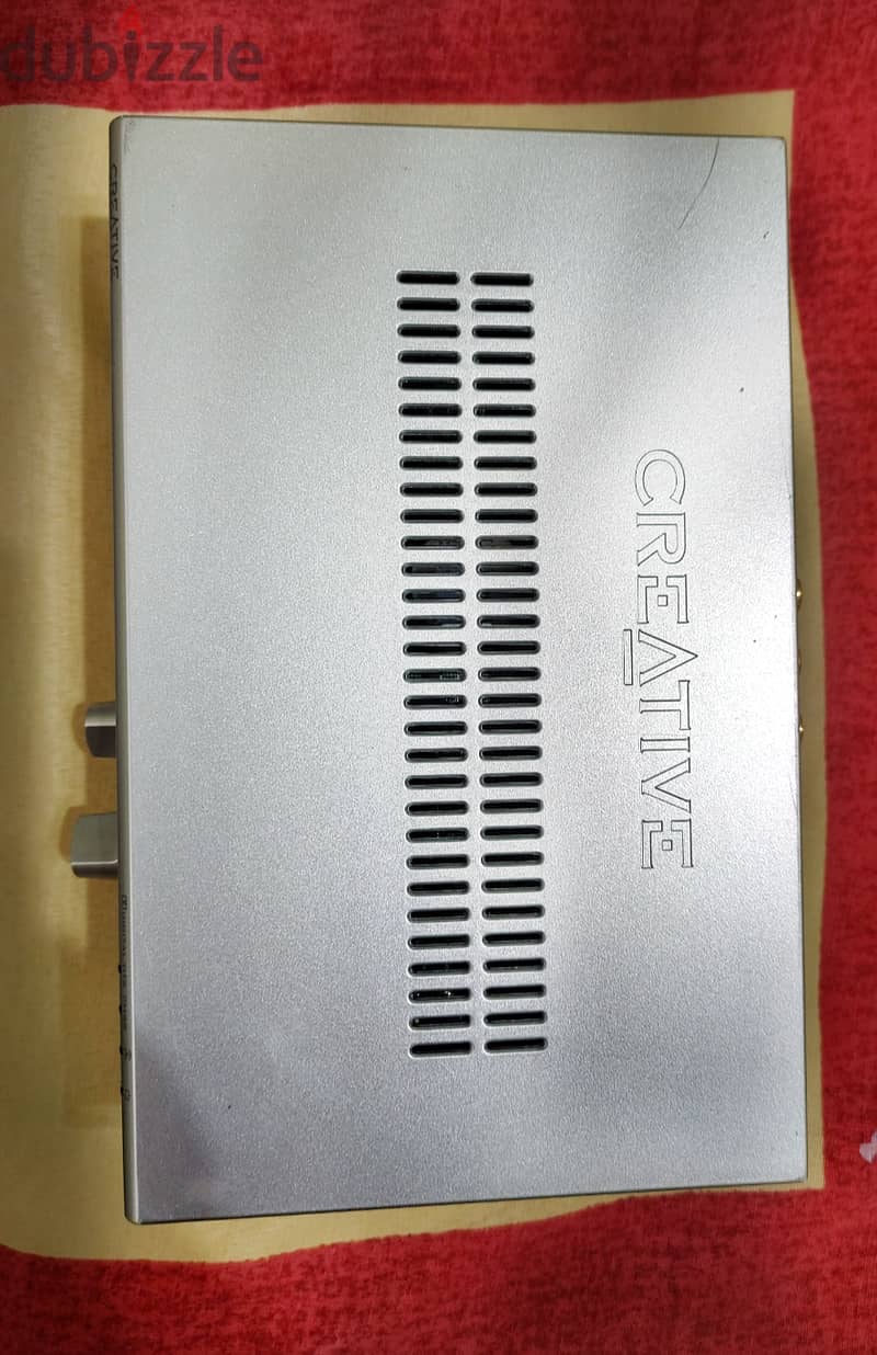 Creative sound card + Amplifier  interface 4